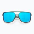 Oakley Castel matte silver/blue colourshift/prizm sapphire sunglasses 5