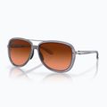 Oakley Split Time matte trans lilac/prizm brown gradient sunglasses