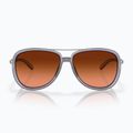 Oakley Split Time matte trans lilac/prizm brown gradient sunglasses 2