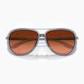 Oakley Split Time matte trans lilac/prizm brown gradient sunglasses 5