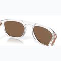 Oakley Latch Beta matte clear/prizm bronze sunglasses 7