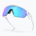 Oakley Sphaera matte white/prizm sapphire polarized sunglasses 4