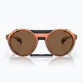 Oakley Clifden matte red gold colourshift/prizm bronze sunglasses 2