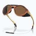 Oakley Clifden matte red gold colourshift/prizm bronze sunglasses 4