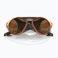 Oakley Clifden matte red gold colourshift/prizm bronze sunglasses 5