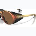 Oakley Clifden matte red gold colourshift/prizm bronze sunglasses 6