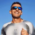 Oakley Bisphaera matte grey camo/prizm sapphire polarized sunglasses 9