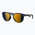 Oakley HSTN Kylian Mbappé Signature Series navy trans blue/prizm 24k polarized sunglasses