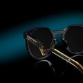 Oakley HSTN Kylian Mbappé Signature Series navy trans blue/prizm 24k polarized sunglasses 5