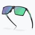 Oakley Futurity satin black/prizm jade sunglasses 8