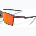 Oakley Futurity satin grey smoke/prizm ruby polarized sunglasses 6
