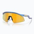 Oakley Hydra Fortnite matte cyan blue/clear shift prizm 24k sunglasses 2