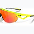 Oakley Sphaera matte tenball yellow/clst neuron/prizm ruby sunglasses 6