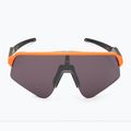Oakley Sutro Lite Sweep matte neon orange/prizm road black sunglasses 3