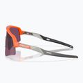 Oakley Sutro Lite Sweep matte neon orange/prizm road black sunglasses 4