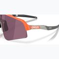 Oakley Sutro Lite Sweep matte neon orange/prizm road black sunglasses 5