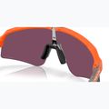 Oakley Sutro Lite Sweep matte neon orange/prizm road black sunglasses 6