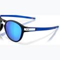Oakley Latch matte black/prizm sapphire sunglasses 7