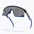 Oakley Bxtr matte black navy/prizm black sunglasses 4