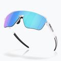 Oakley Corridor SQ matte clear/prizm sapphire sunglasses 4
