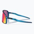 Oakley Sutro matte cyan/blue colorshift/prizm road sunglasses 3
