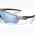 Oakley Radar EV Path matte grey ink/prizm deep water polarized sunglasses 5