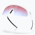 Oakley RSLV matte white/prizm snow sapphire sunglasses 4