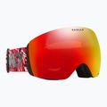 Ski goggles Oakley Flight Deck L red eddie/prizm snow torch iridium