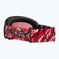 Oakley Flight Deck L ski goggles red eddie/prizm snow torch iridium 4