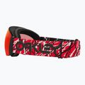 Oakley Flight Deck L ski goggles red eddie/prizm snow torch iridium 7