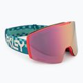 Ski goggles Oakley Fall Line M pacific chex/prizm snow rose gold iridium