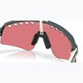 Oakley Sutro Lite Sweep matte silver/blue colourshift/prizm trail torch sunglasses 7