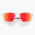 Oakley Lateralis Seek Collection matte vapor/prizm ruby polarized sunglasses 3
