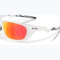 Oakley Lateralis Seek Collection matte vapor/prizm ruby polarized sunglasses 6