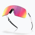 Oakley Sutro Lite S matte white/prizm road sunglasses 4