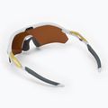 Oakley Radar Plate polished white/prizm 24k polarized sunglasses 2
