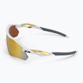Oakley Radar Plate polished white/prizm 24k polarized sunglasses 4