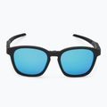 Oakley Shackle matte black/prizm sapphire sunglasses 2