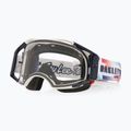 Bike goggles Oakley Airbrake MTB Troy Lee Designs ice white/clear