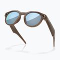 Glasses with a camera Oakley Meta HSTN brown smoke/prizm deep water polarized 4