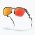 Sunglasses Oakley HSTN SQ matte grey smoke 4