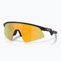 Children's sunglasses Oakley Resistor Sweep matte black splatter/prizm 24k