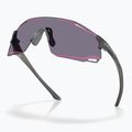 Sunglasses Oakley Cybr Dyno matte grey smoke/prizm grey with pink ink 4