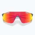 Sunglasses Oakley Cybr Dyno matte crystal black/prizm ruby with pink ink 3
