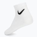 Socks Nike Everyday Lightweight Ankle 3 pairs white/black 3