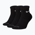 Socks Nike Everyday Plus Cushioned Ankle 3 pairs black/white