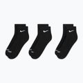 Socks Nike Everyday Plus Cushioned Ankle 3 pairs black/white 3