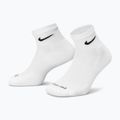 Socks Nike Everyday Plus Cushioned Ankle 3 pairs white/black 3