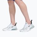 Men's shoes Nike Air Max 270 white/white/black 8