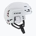 CCM Tacks 710 white hockey helmet 3
